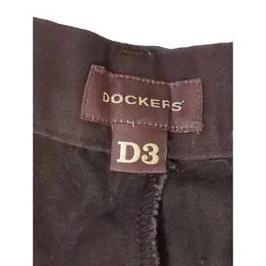 Dockers | Pants | Mens Dockers D3 Black Dress Pants 36 X 32 Cotton ...